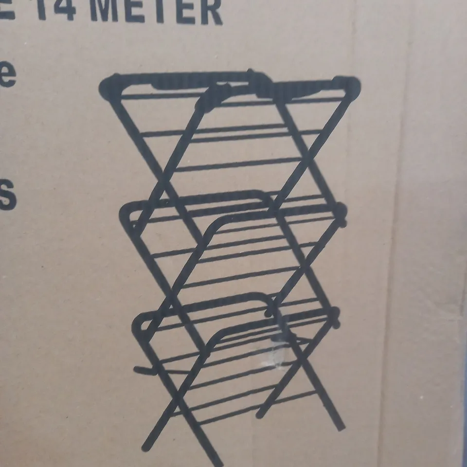 BOXED 3 TIER CLOTHES AIRER