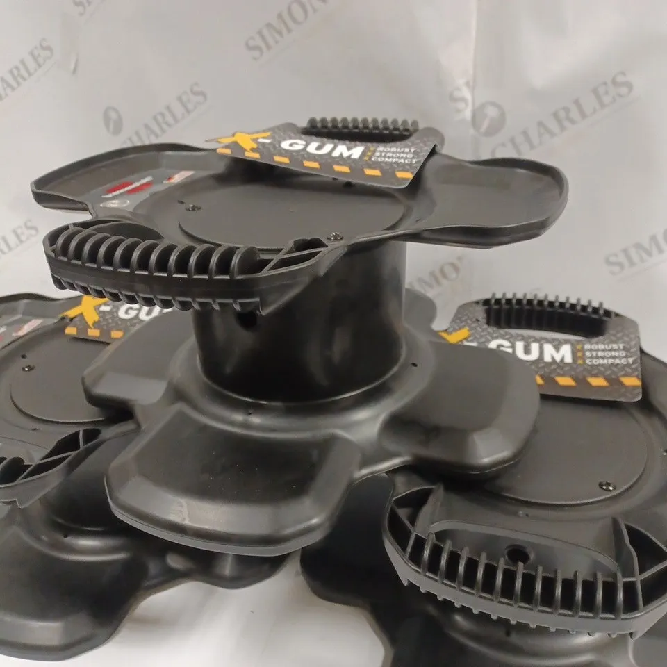 LOT OF 3 X-GUM CABLE REEL DRUMS