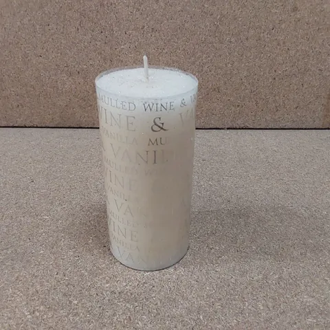 VANILLA MULLED WINE SCENTED CANDLE