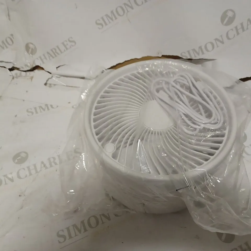 BELL & HOWELL OSCILLATING FOLDING RECHARGEABLE FAN