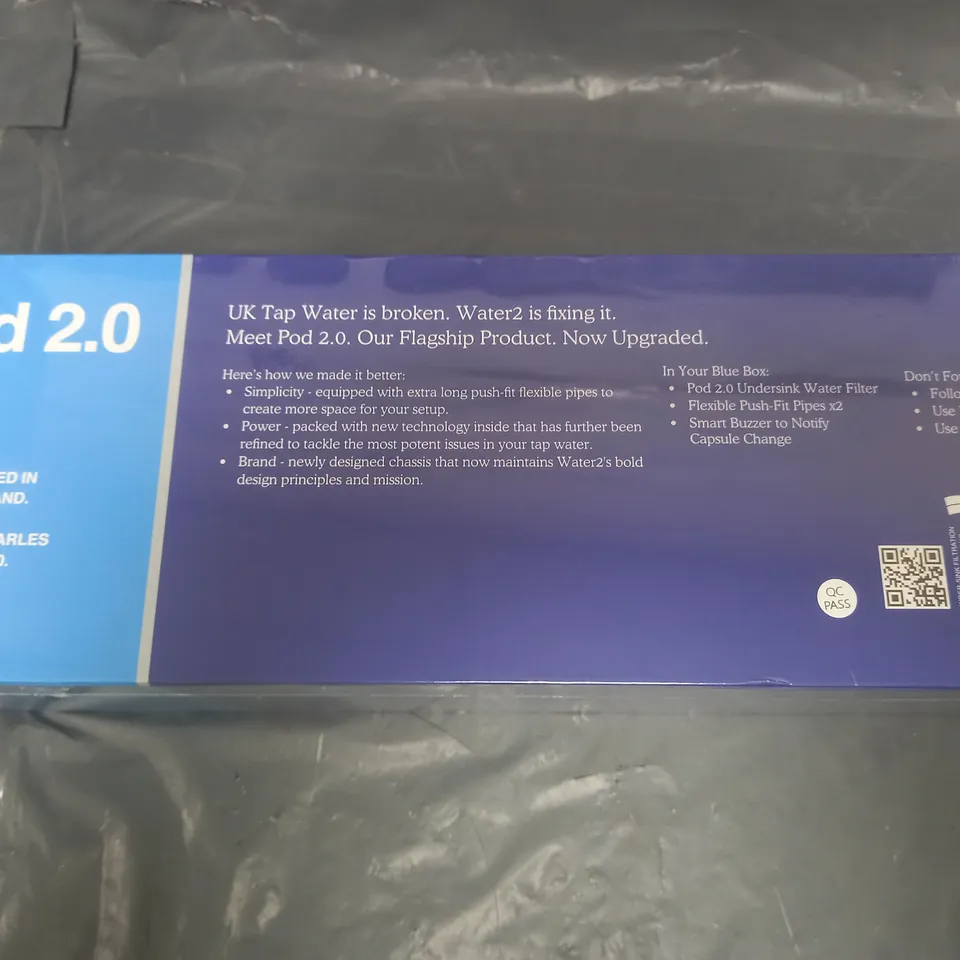 SEALED WATER2 POD 2.0