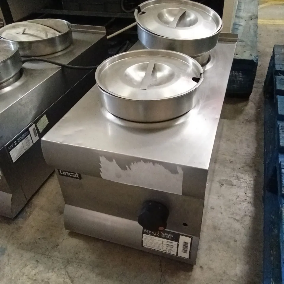 LINCAT BS3 SILVERLINK ELECTRIC COUNTER-TOP DRY HEAT BAIN MARIE 2-POT