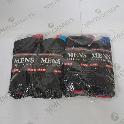 SET OF 4 PACK OF 3 SOCKS SIZE 6-11