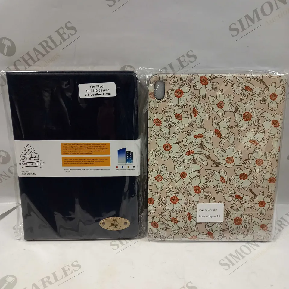 SET OF 2 DECORATIVE TABLET CASES FOR IPAD 4/5 & IPAD AIR 3