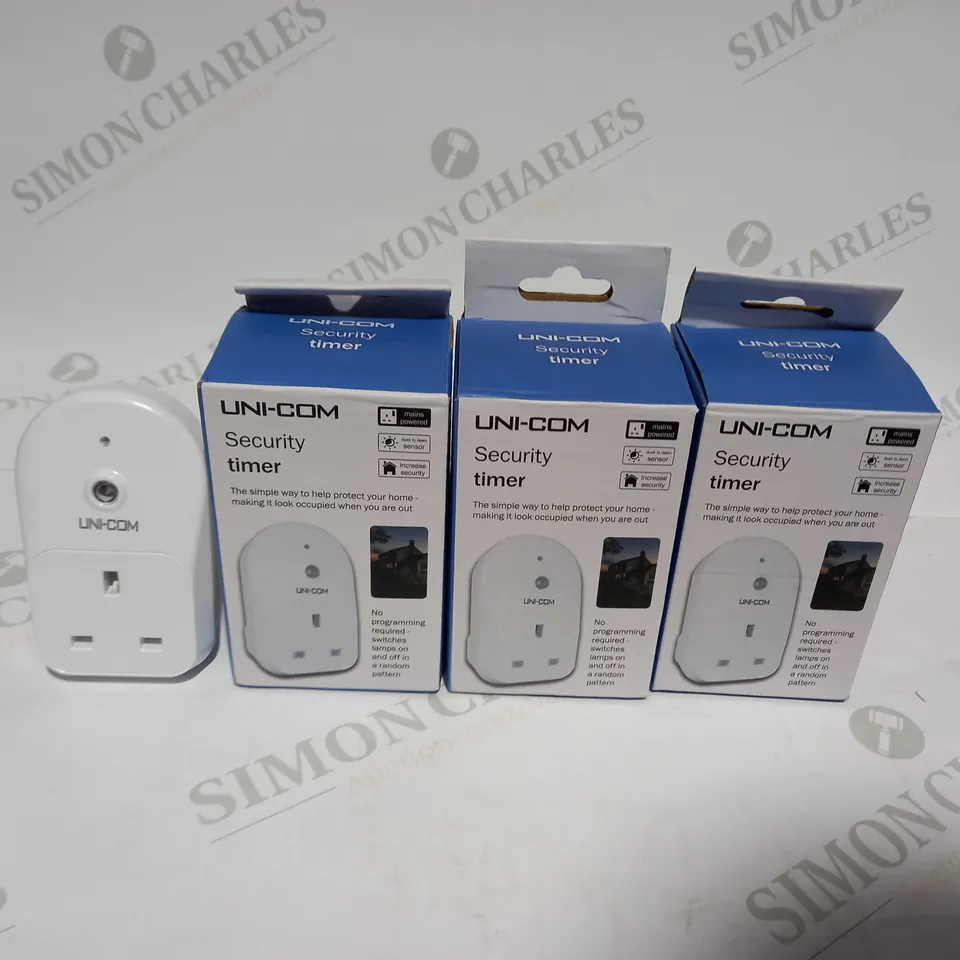 UNI-COM SET OF 4 SECURITY TIMERS