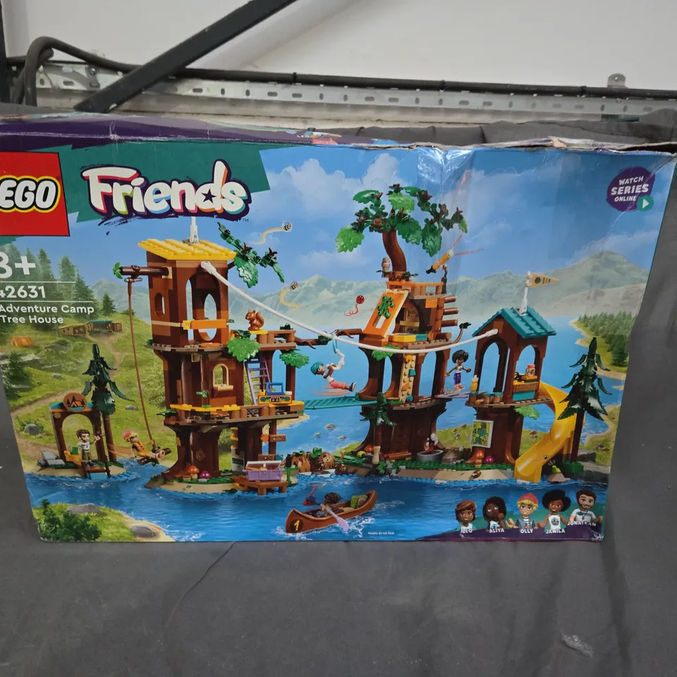 BOXED LEGO FRIENDS ADVENTURE CAMP TREE HOUSE MINI-DOLLS SET 42631 RRP £114.99