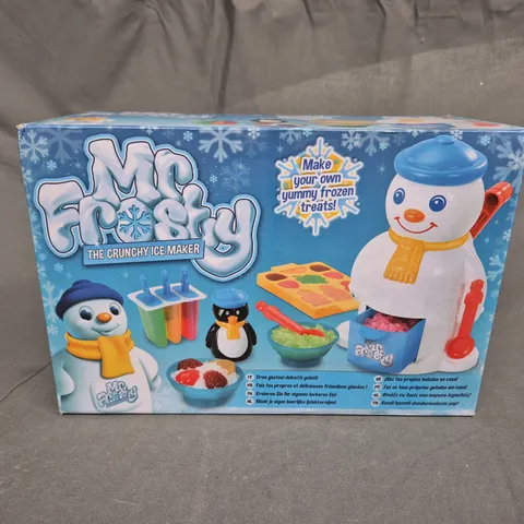 MR FROSTY THE CRUNCHY ICE MAKER