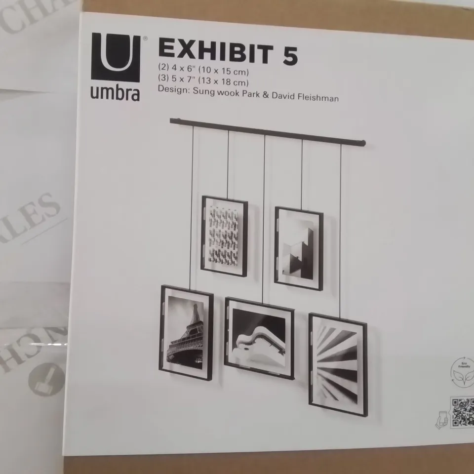 BOXED UMBRA EXHIBIT 5 FRAME WALL FRAMES