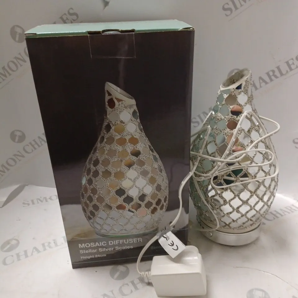 BOXED SENSE AROMA MOSAIC DIFFUSER STELLAR SILVER SCALES