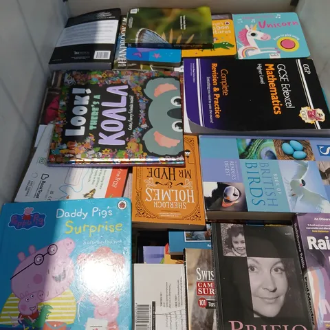 LARGE QUANTITY OF ASSORTED FICTION AND NON FICTION BOOKS