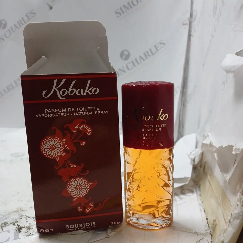 BOXED KOBAKO PARFUM DE TOILETTE VAPORISATEUR NATURAL SPRAY 50ML
