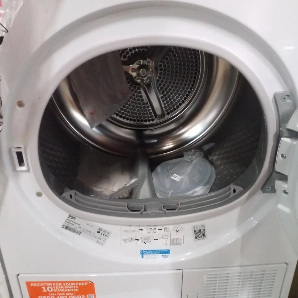 BEKO 7KG WHITE CONDENSER TUMBLE DRYER 