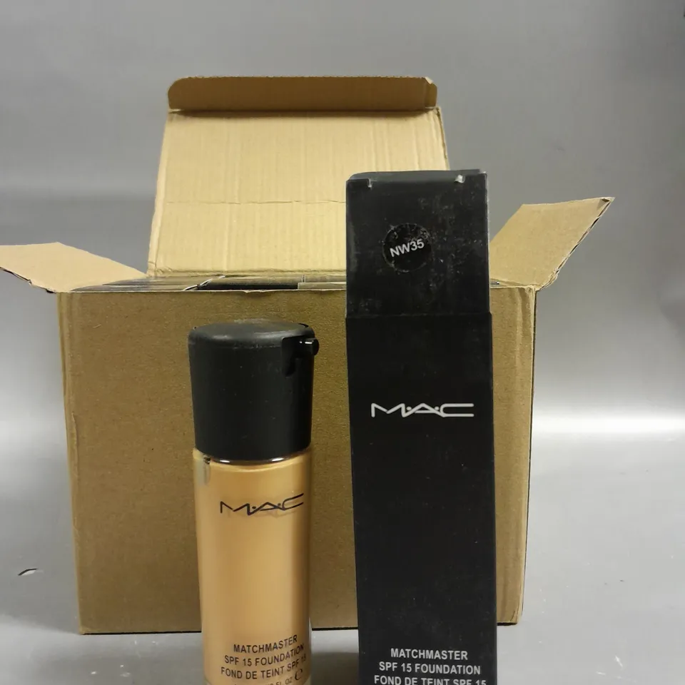 12 MAC MATCHMASTER SPF 15 FOUNDATION 35ML SHADE NW35