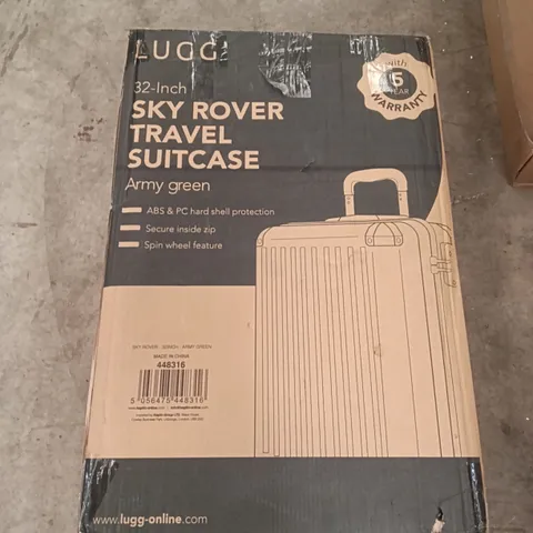  BOXED LUGG TRAVEL SUITCASE