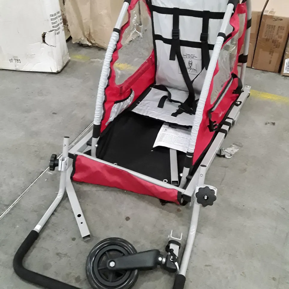 BRAND NEW HALFORDS SINGLE BIKE TRAILER FRAME & COVER