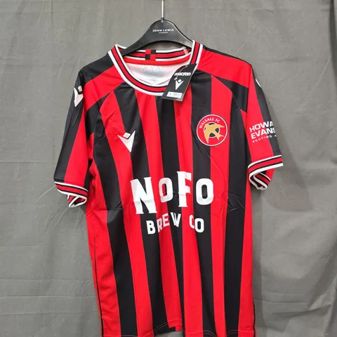 WALSALL FC HOME SHIRT β MACRON β UK SIZE S