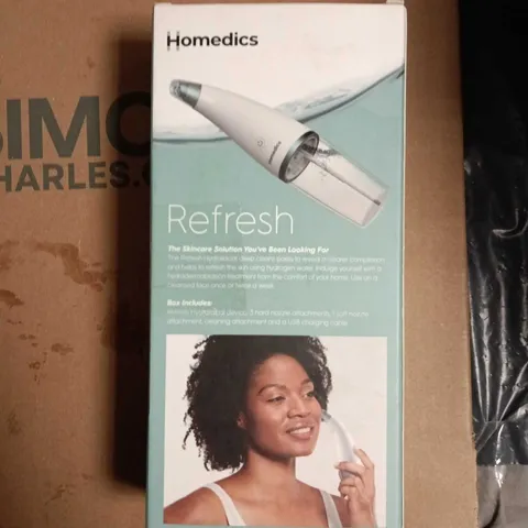 HOMEDICS REFRESH FACIAL CLEANSING DEVICE – BOXED
