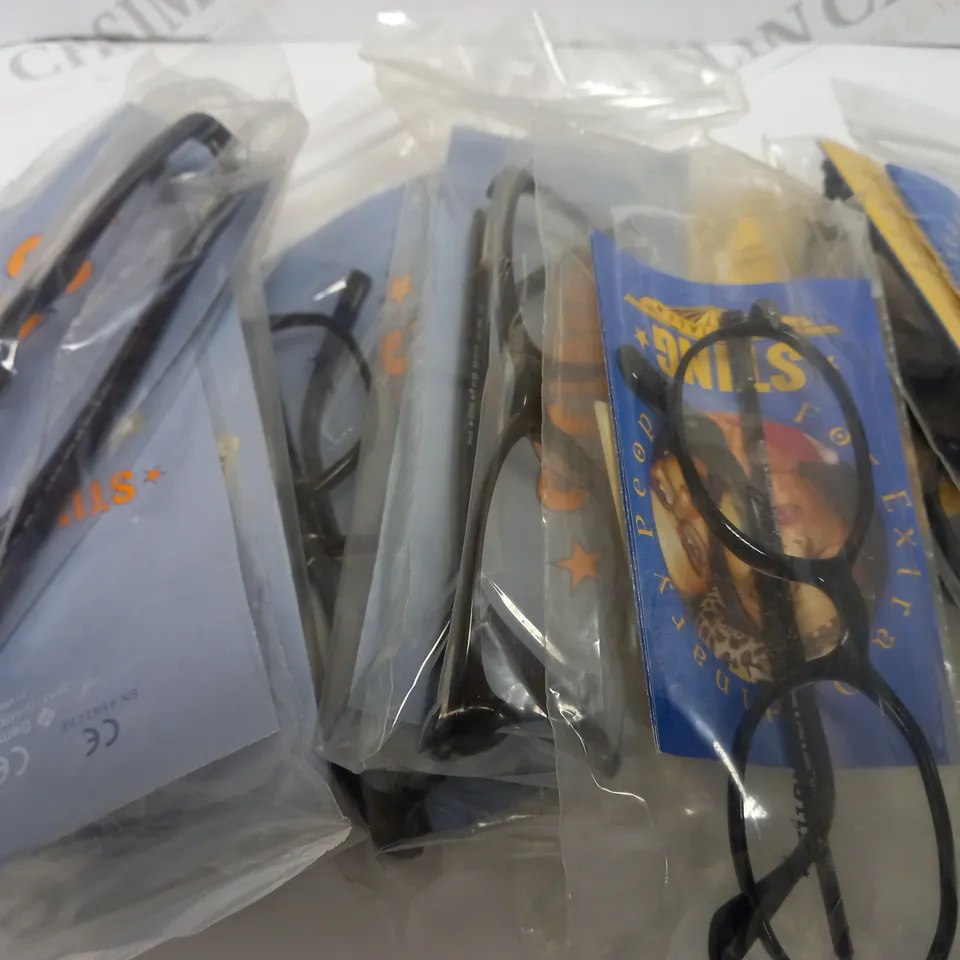 APPROXIMATELY 10 ASSORTED DE RIGO STING GLASSES TO INCLUDE MODELS 6159 AND 6054