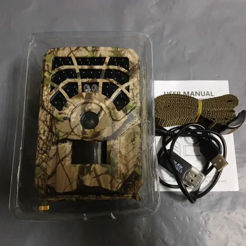 BOXED TRAIL CAMERA 720/1080P FULL HD VIDEO