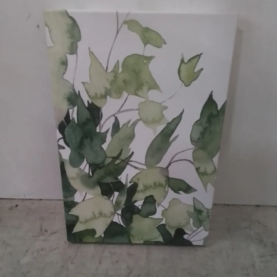 EMERALD VINES II BY GRACE POPP - WRAPPED CANVAS 