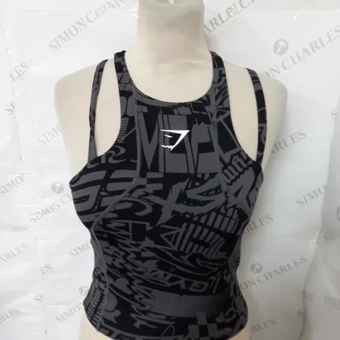 GYMSHARK POWER MIDI TANK SIZE XS