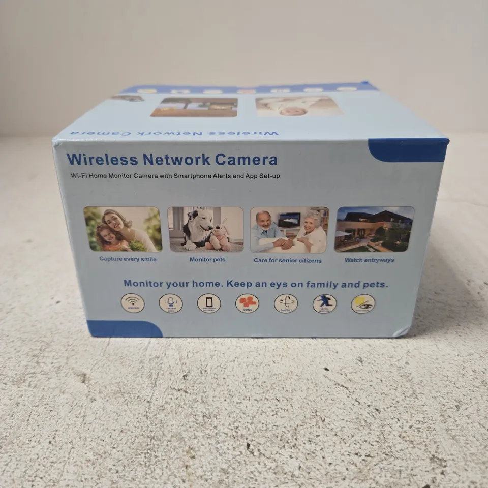 BOXED WIRELESS NETWORK CAMERA