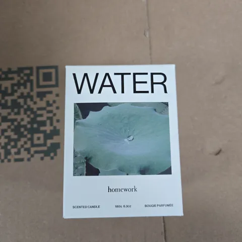 HOMEWORK WATER SCENTED CANDLE - 180G