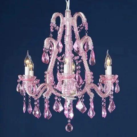 BOXED 6-LIGHT CANDLE-STYLE CHANDELIER