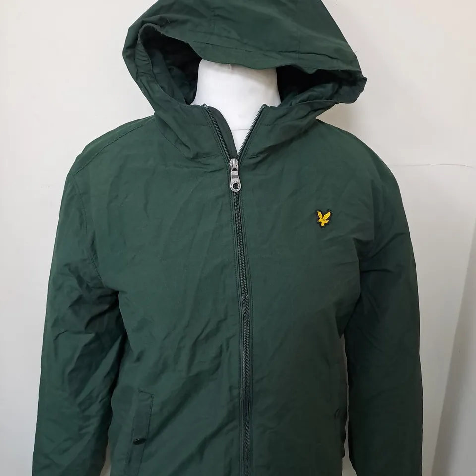 LYLE AND SCOTT ZIPPED COAT SIZE 15-16 YEARS