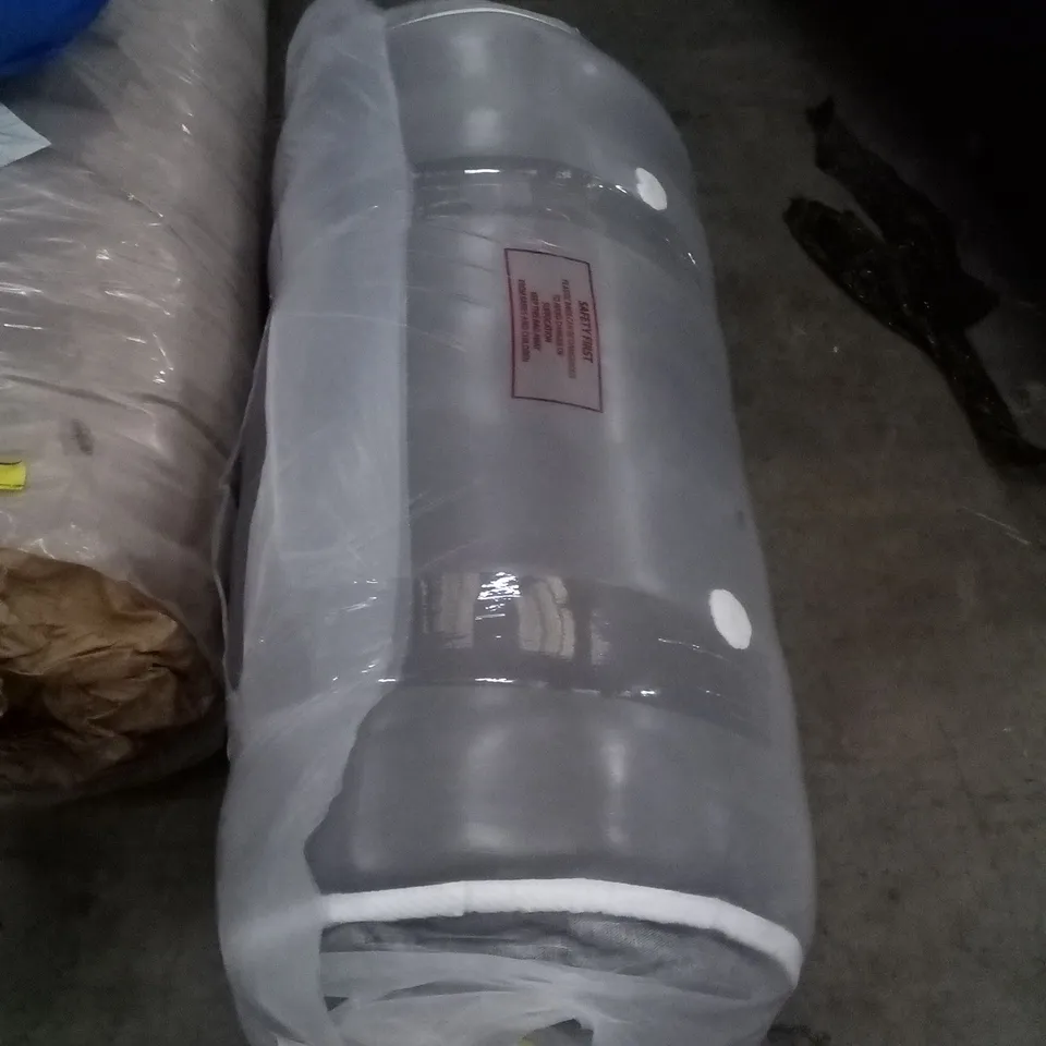 QUALITY BAGGED ROLLED ABYE NATURAL OPEN COIL 3FT MATTRESS 