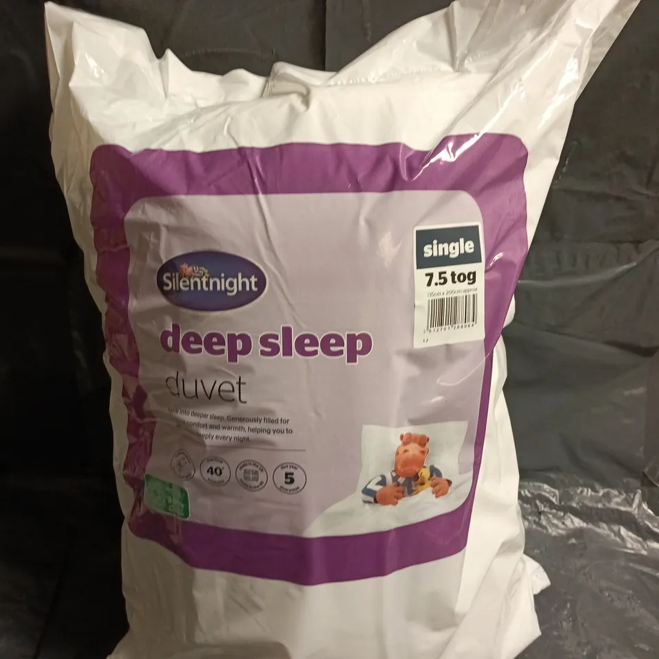 SILENTNIGHT DEEP SLEEP DUVET - SINGLE, 7.5 TOG