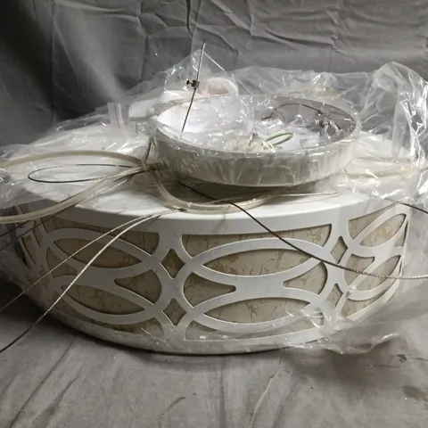 BOXED HONLAND CEILING LIGHT FIXTURE