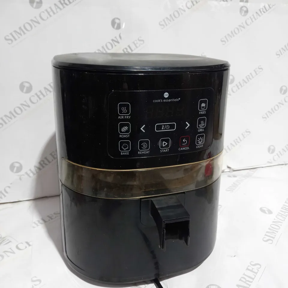 COOK'S ESSENTIALS AIR FRYER - BLACK