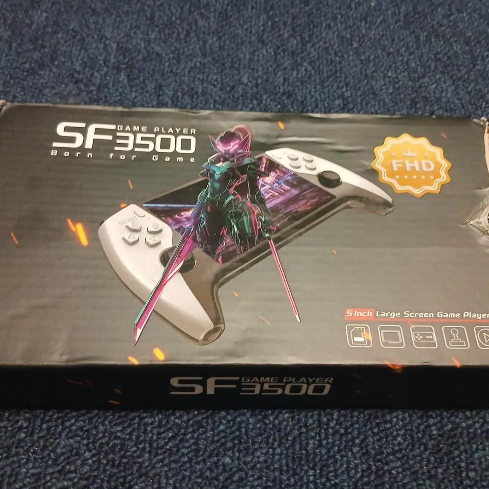SF5000 GAME PLAYER HANDHELD CONSOLE – BOXED