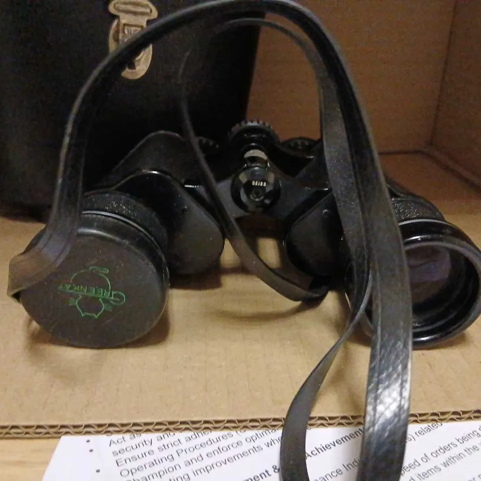GREENKAT VINTAGE 8X40 BINOCULARS WITH CASE