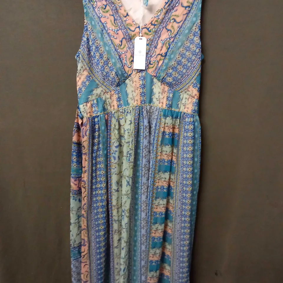 MAISON DE NIMES CHIFFON DRESS - LARGE