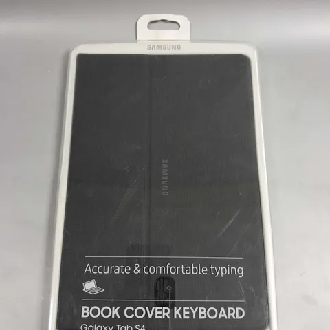 BOXED SAMSUNG GALAXY TAB S4 BOOK COVER KEYBOARD 