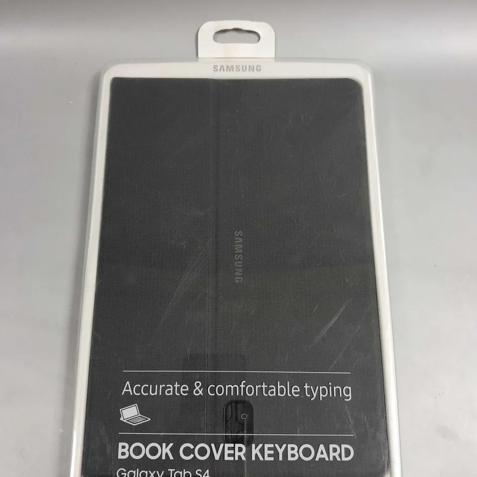 BOXED SAMSUNG GALAXY TAB S4 BOOK COVER KEYBOARD 