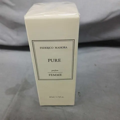 BOXED AND SEALED FEDERICO MAHORA PURE PARFUM FEMME 50ML