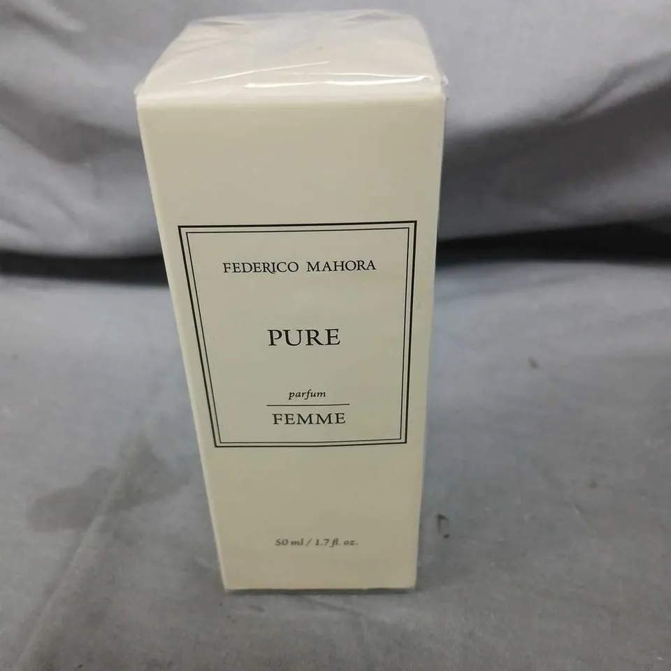BOXED AND SEALED FEDERICO MAHORA PURE PARFUM FEMME 50ML