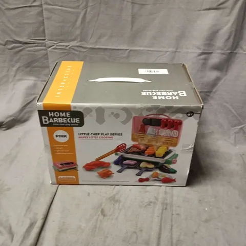BOXED HOME BARBECUE LITTLE CHEF PLAY SERIES