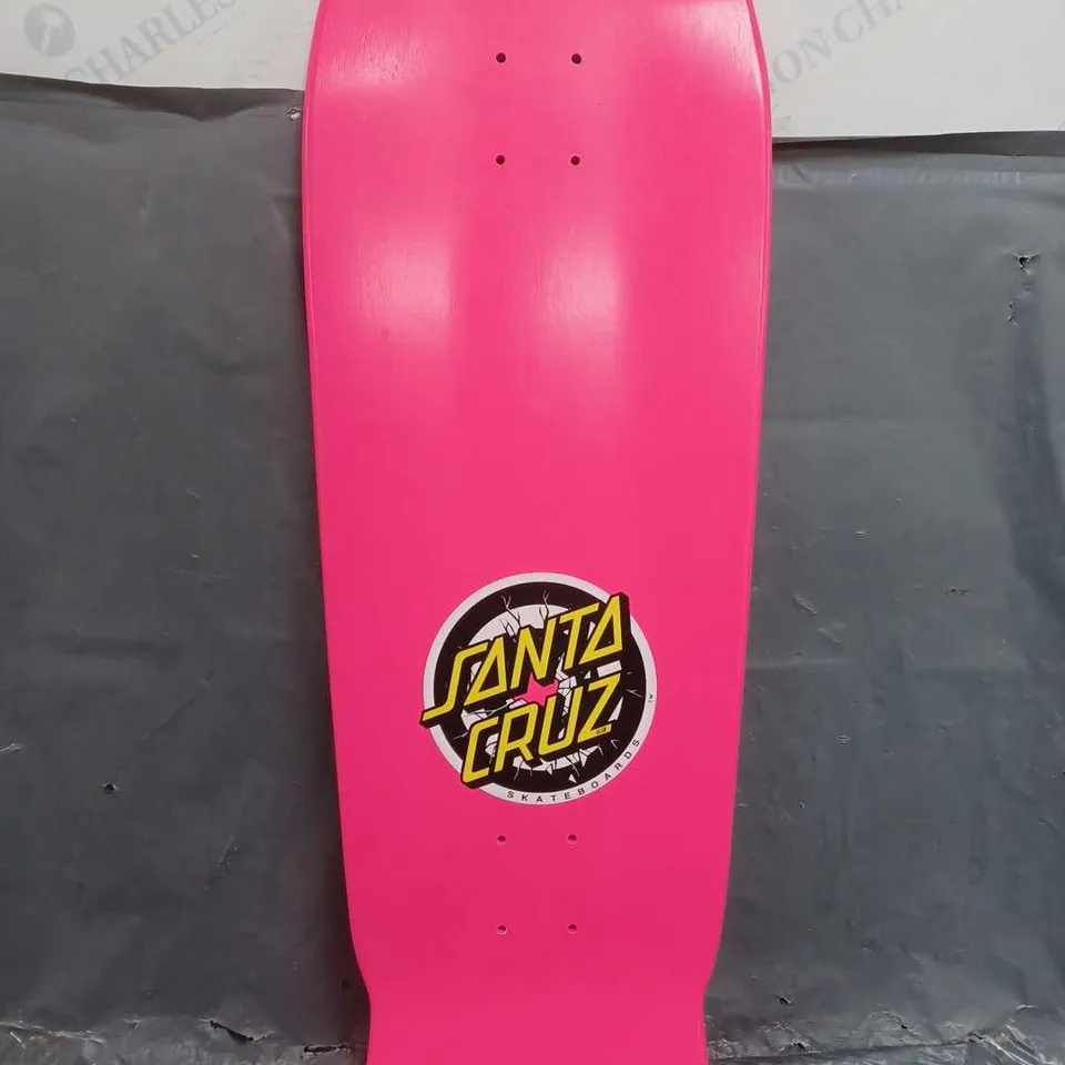 SANTA CRUZ PRO SERIES PINK SKATEBOARD DECK