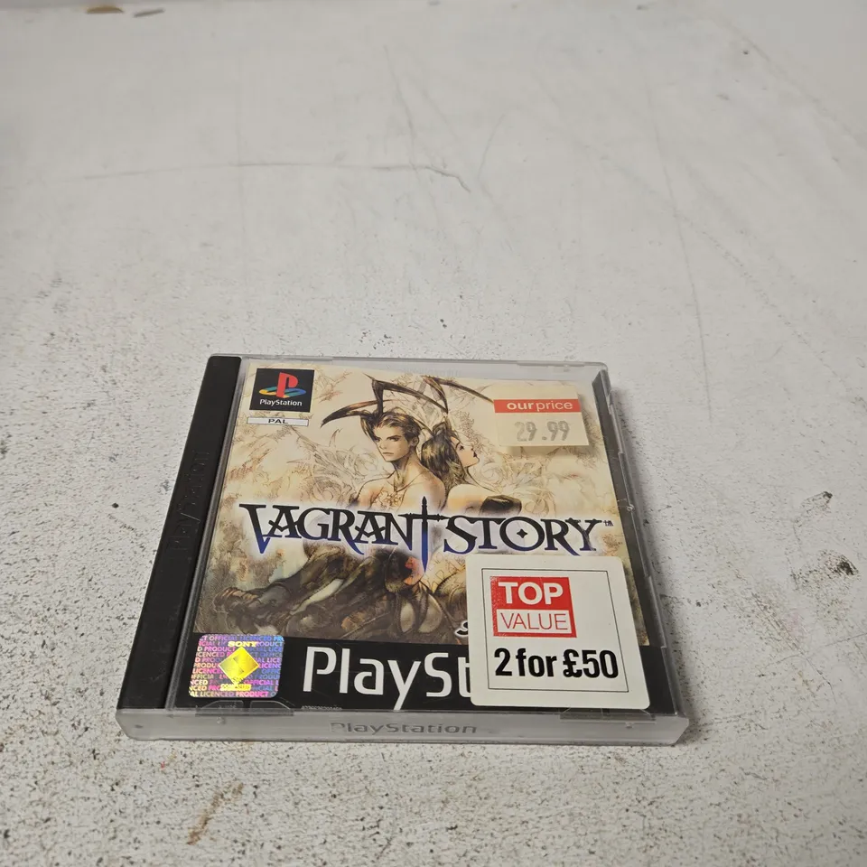 VAGRANT STORY – PLAYSTATION (PAL) GAME 