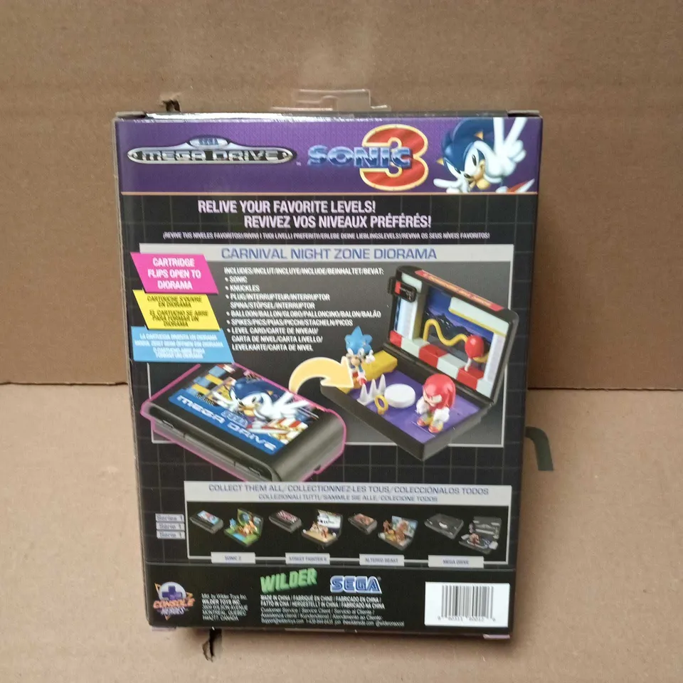 SEGA MEGA DRIVE SONIC 3 CARNIVAL NIGHT ZONE DIORAMA – BOXED