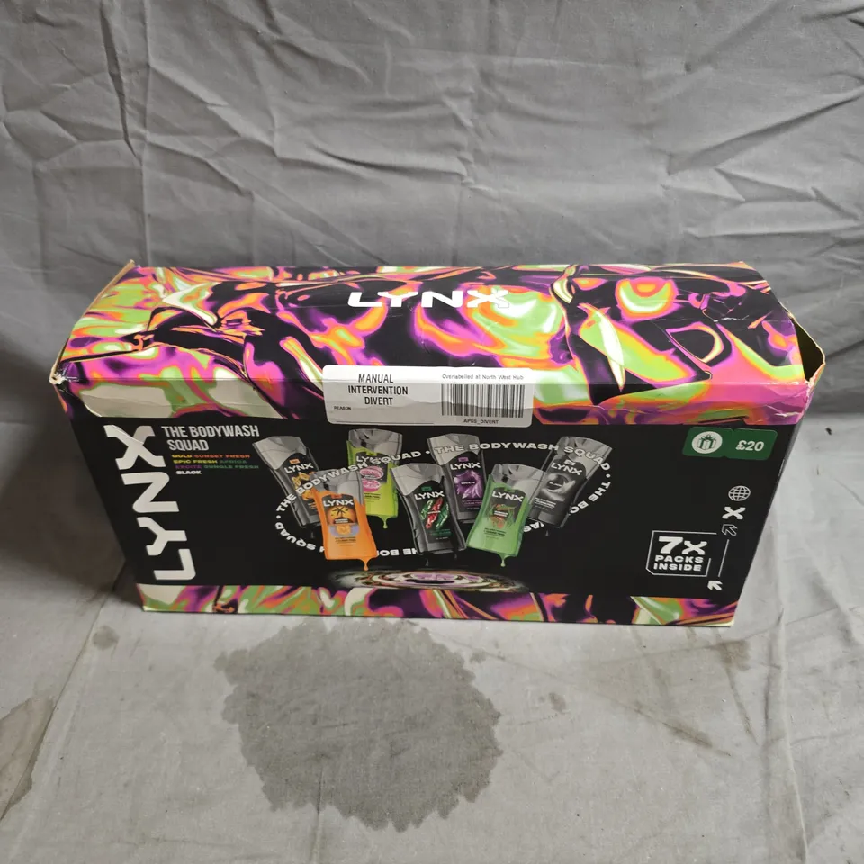 LYNX THE BODYWASH SQUAD GIFT SET 