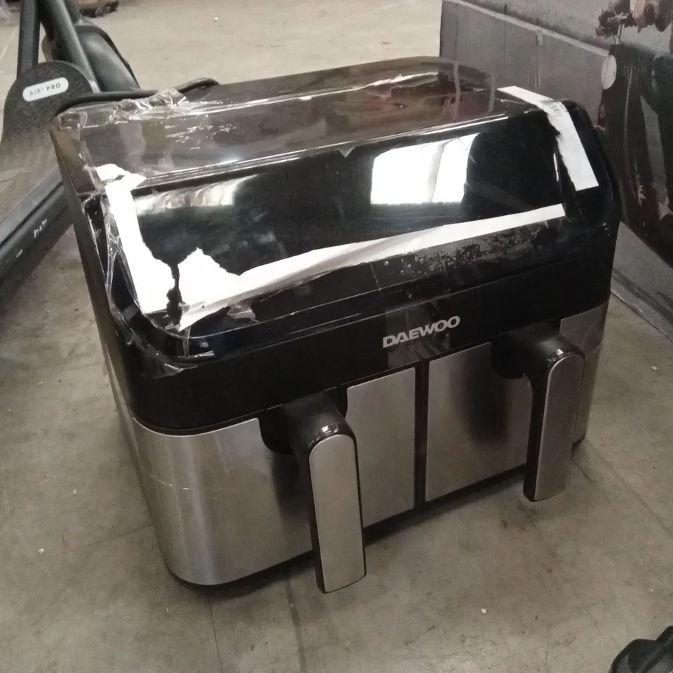 DAEWOO 9L DOUBLE DRAWER AIR FRYER