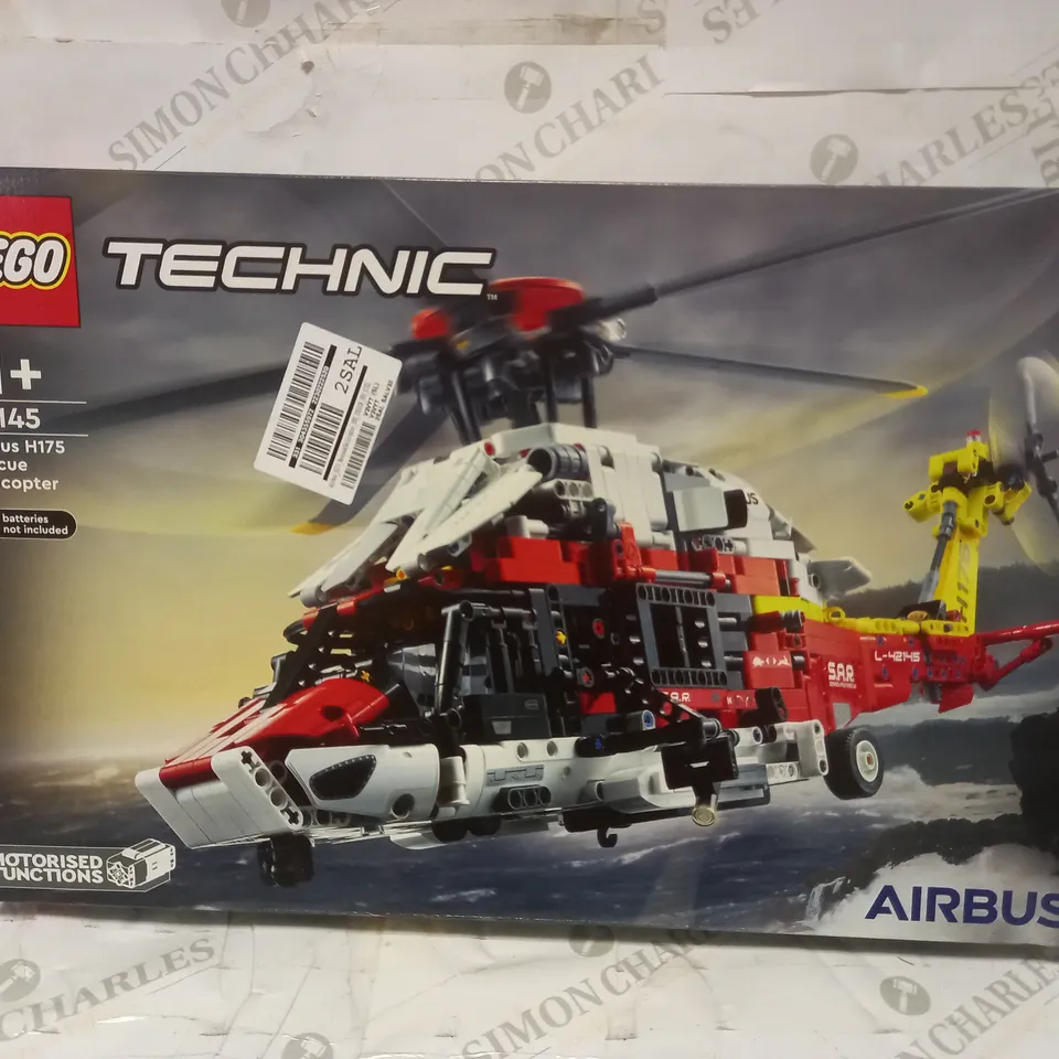 LEGO TECHNIC AIRBUS H175 RESCUE HELICOPTER TOY 42145 RRP £179.99