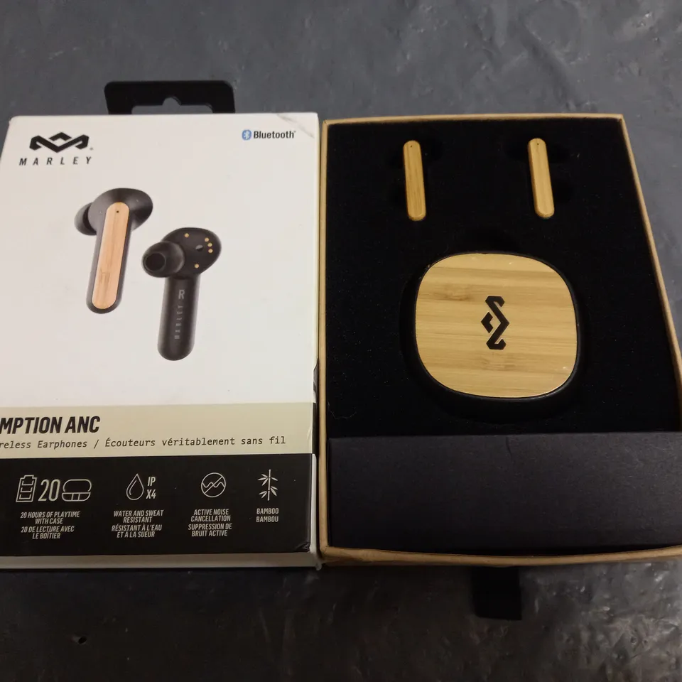 BOXED MARLEY REDEMPTION ANC TRULY WIRELESS EARPHONES