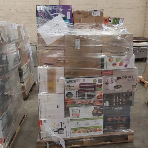 PALLET OF APPROXIMATELY 55 ASSORTED UNTESTED RAW RETURN HOMEWARE AND ELECTRICAL PRODUCTS TO INCLUDE;