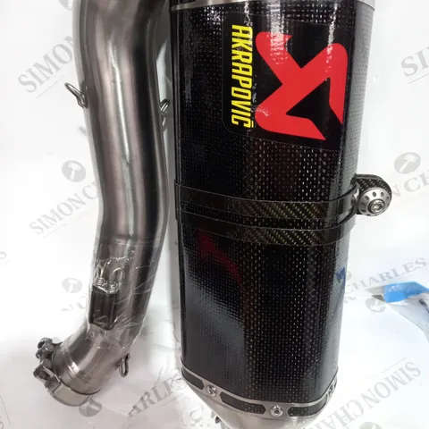 MOTORCYCLE AKRRAPOVIC EXHAUST / COLLECTION ONLY 